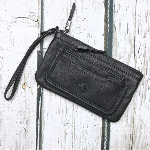 Simply Vera Vera Wang Handbags - Simply Vera Wang Black Wristlet Wrist Purse Simply Vera Vera Wang Handbags - Simply Vera Wang Black Wristlet Wrist Purse